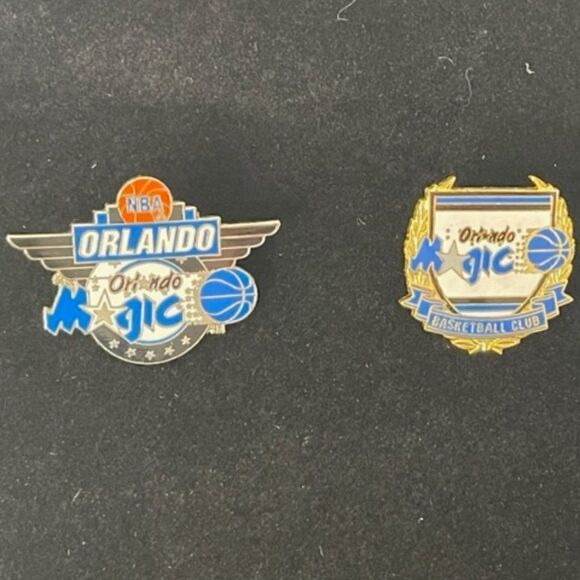 2 Vintage 1994 ORLANDO MAGIC pin Official NBA Product Very good condition - One - Picture 1 of 7
